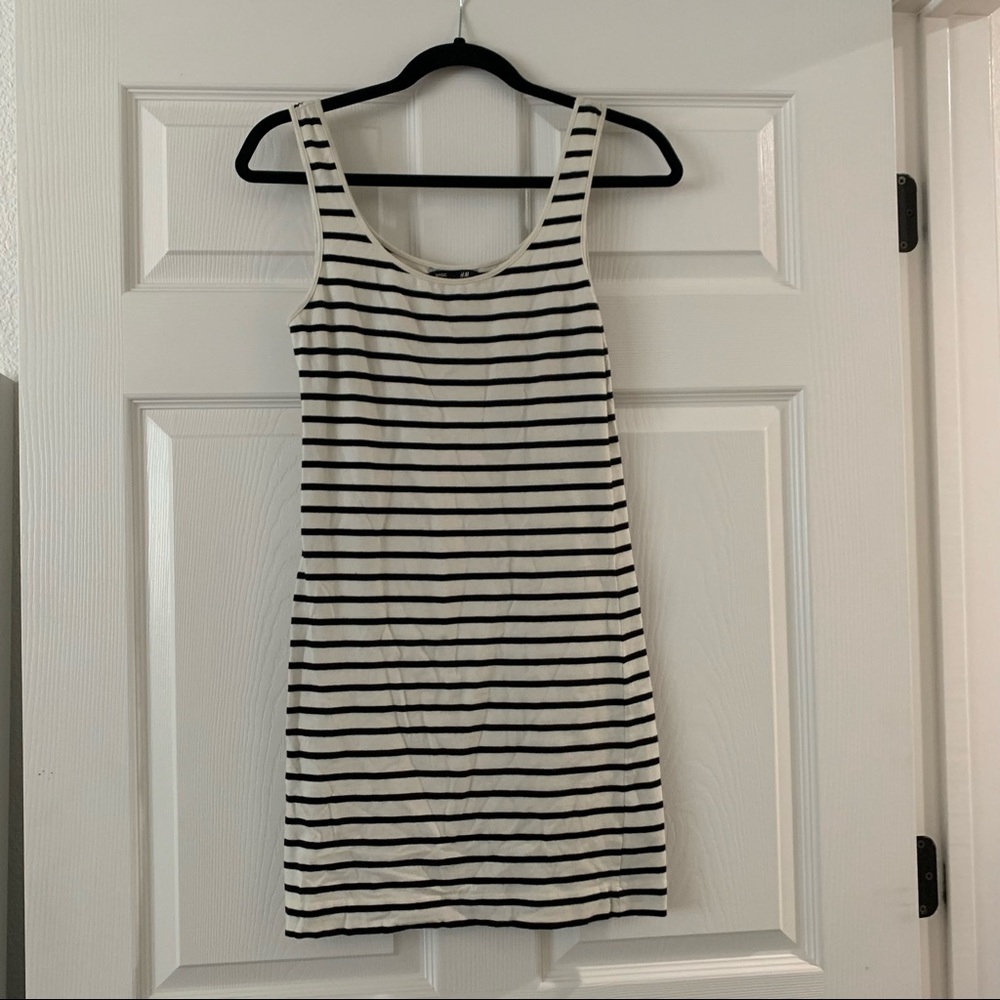 H&M Striped Bodycon dress